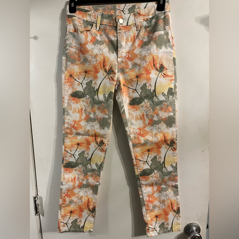 Chicos 00 Floral Print Women Jeans‎